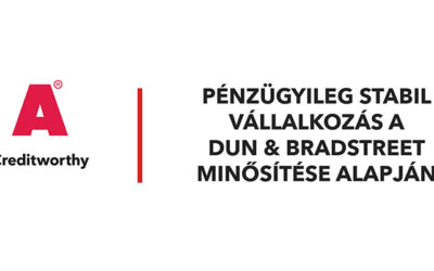 Tanúsítvány a pénzügyileg legstabilabb cégeknek