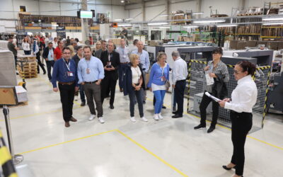 Sikeres PNYME mintaüzemlátogatás a Box Print-nél